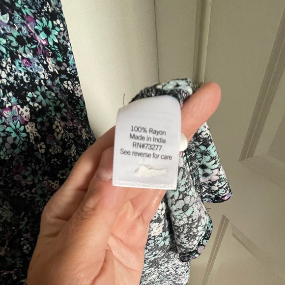 Women’s / Junior’s SO Floral Mini Sun Dress Size XL - Picture 7 of 8